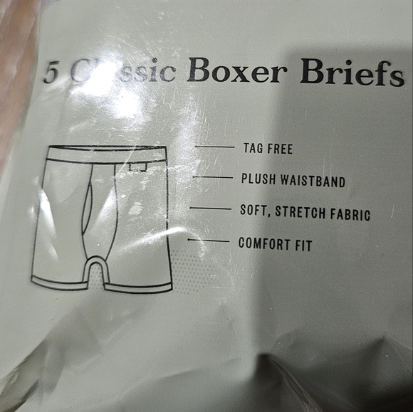 Men's Boxer Briefs 5 pack--Goodfellow & Co - Picture 3 of 5